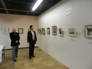 写真：第23回NTT-OB作品展 鑑賞