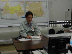 写真:三重県災害対策本部総合図上訓練