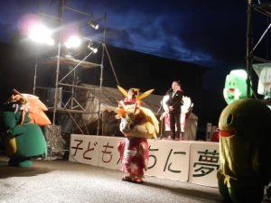 写真：Geino Xmas 2013 挨拶