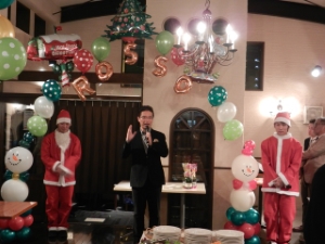 写真：Bar Rosso閉店パーティ 挨拶