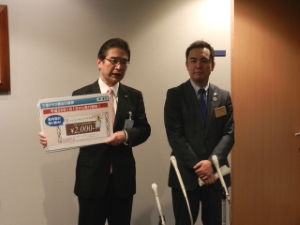 写真：記者会見