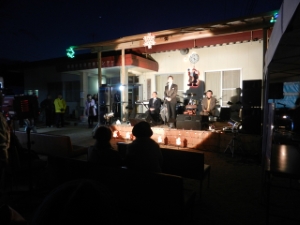 写真：南長野12志会主催イルミネーションファンタジー2013 挨拶