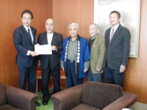 写真：NHK大河ドラマ「藤堂高虎」を誘致する会ほか 来訪