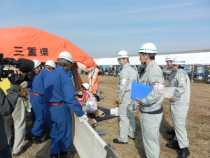 写真：平成25年度津市総合防災訓練2