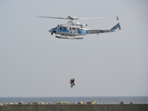 写真：水難救助訓練2