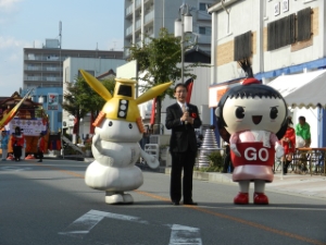 写真：第34回新町フェスタ 挨拶