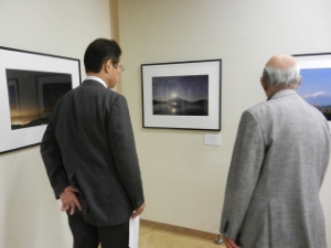 写真：富士山写真展 鑑賞