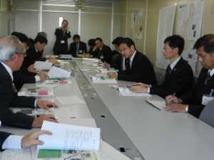 写真：三重県への要望活動1