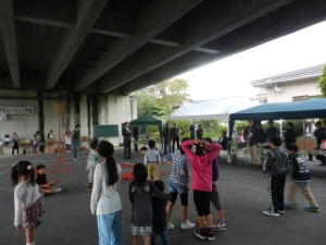 写真：山室町レクリエーション大会 挨拶