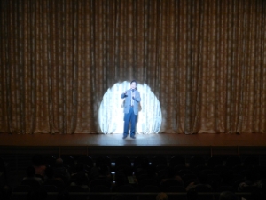写真：安濃町文化祭 挨拶