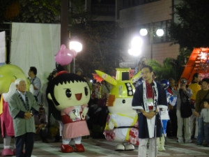 写真：市民総おどり 挨拶