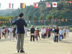 写真：雲林院地区体育祭 挨拶