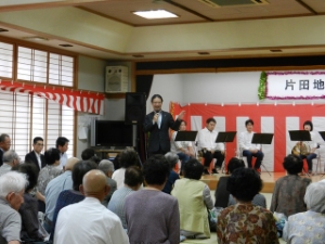 写真:地区敬老会 挨拶4