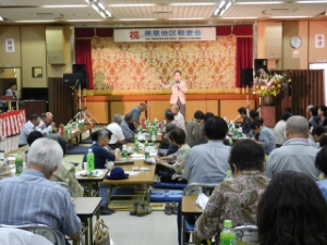 写真：地区敬老会 挨拶4