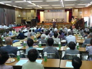 写真：地区敬老会 挨拶3