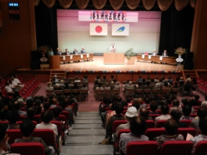 写真:地区敬老会 挨拶7