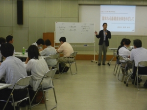 写真:平成25年度 新任担当主幹級研修 講話2