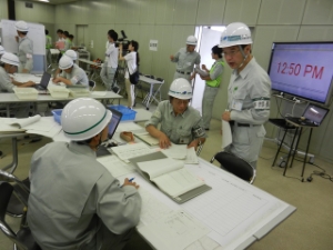 写真:平成25年度 第2回津市災害図上訓練1