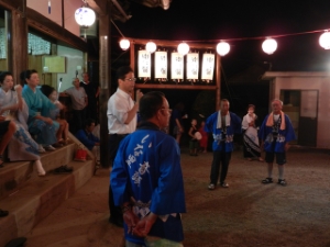 写真：夏まつり 挨拶4