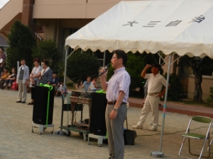 写真：夏まつり 挨拶10