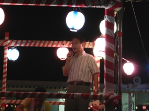 写真：夏まつり 挨拶11