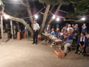 写真：夏まつり 挨拶16