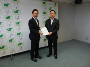 写真：津市による県政要望2