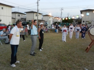 写真:夏まつり 挨拶3