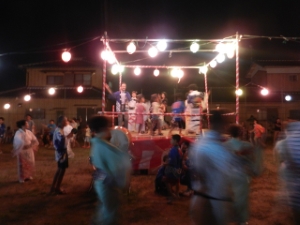 写真:夏まつり 挨拶