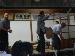 写真:夏まつり 挨拶1