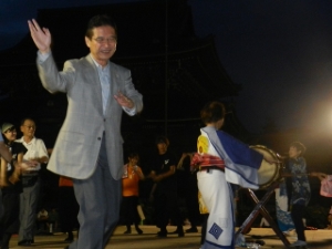 写真:夏まつり 挨拶2