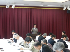 写真:津商工会議所 木曜会 講話「これからの津市政」