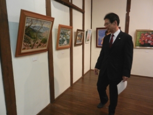 写真：第8回一洋会作品展 鑑賞