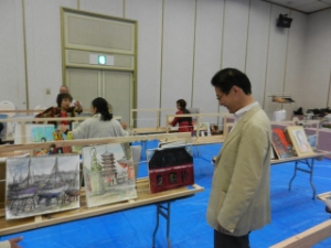 写真：チャーチル会 東海地区大会　作品鑑賞