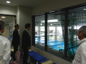 写真：広島グリーンアリーナ 視察2