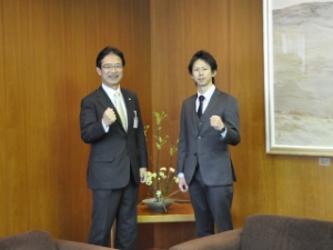 写真：第67回全日本体操個人総合選手権出場　外村和才さんと