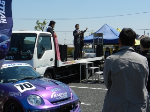 写真:COPEN OF JAPAN 4th 挨拶