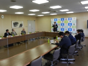 写真:津花火大会実行委員会 挨拶