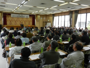 写真:平成25年度津市民生委員児童委員連合会総会 挨拶
