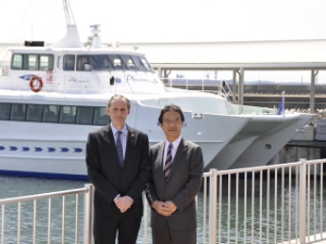 写真：クリスチャン・マセ駐日フランス大使との対談2