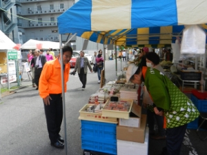 写真：第2回津駅前ストリートまつり激励