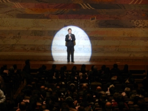 写真：学校法人真盛学苑 龍宝幼稚園閉園記念行事 挨拶