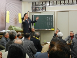 写真：香良洲お木曳き練習激励（小松区）