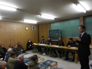 写真：香良洲お木曳き練習激励（川原区）