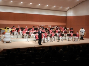 写真：ふれあいコンサート　安全安心のハーモニー挨拶・鑑賞