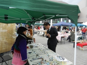 写真：夢の手づくり市・祝祭vol.5激励