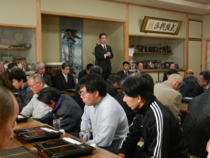 写真：上稲葉地区　山の神直会