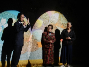 写真：第25回洋舞フェスティバル「ようこそ森の劇場へ」挨拶