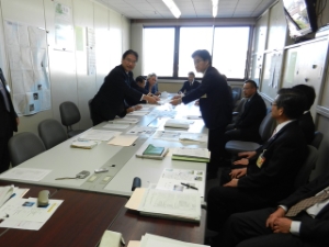 写真：三重県への要望活動