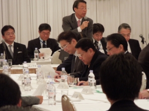 写真：全国市長会　財政委員会・都市税制調査委員会合同会議